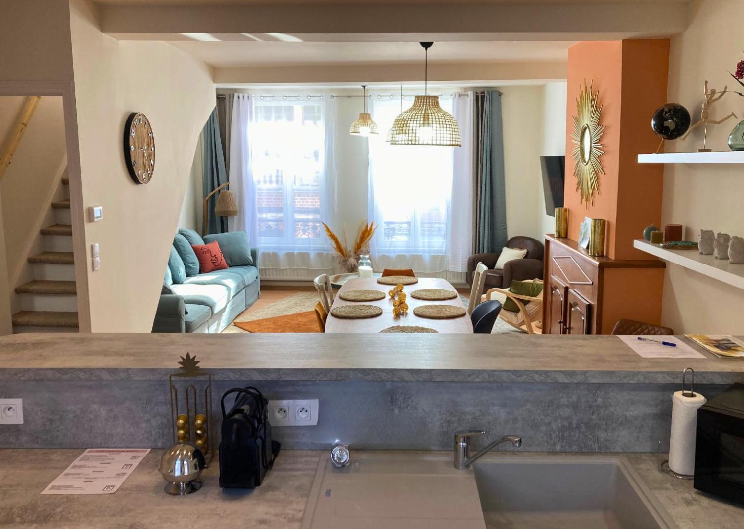 Le Bohemian Chic - 4 Chambres En Hypercentre De Saint-Omer, Ideal Pour Les Groupes Saint-Omer (Pas-de-Calais) Zewnętrze zdjęcie